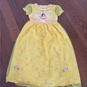 2 Disney Princess Dresses Belle and Frozen, size 4T